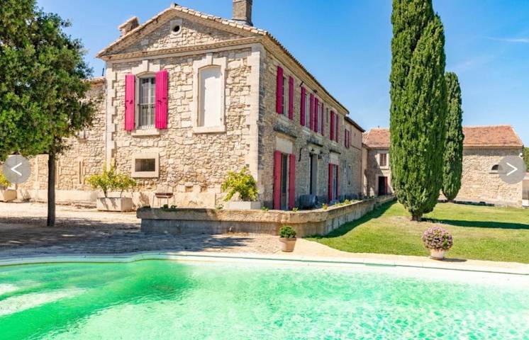 Maison de vacances pour 10 personnes, avec jardin ainsi que piscine et vue