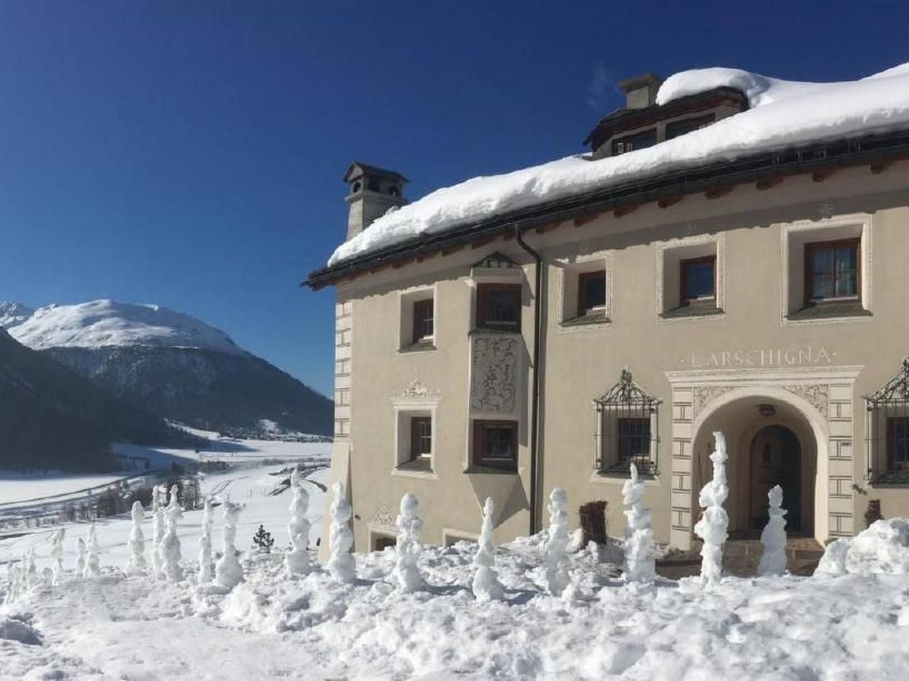 Ganze Wohnung, Chesa Larschigna in Zuoz, Sankt Moritz