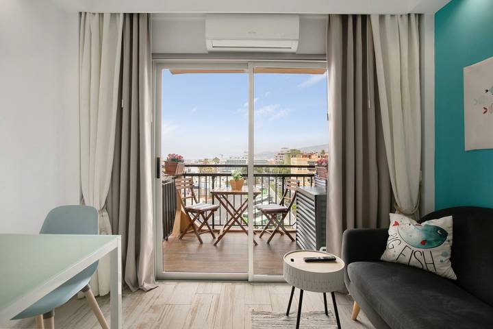Location de vacances pour 2 personnes, avec balcon à Puerto de la Cruz