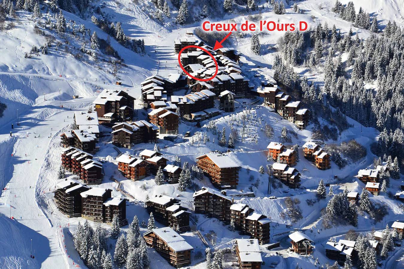 Appartement entier, Appartement Exposé Sud-Ouest, Avec Belle Vue Piste in Méribel-Mottaret, Les Allues