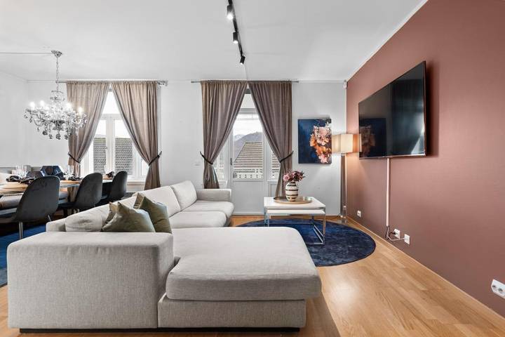 Ferienwohnung für 4 Personen, mit Garten und Ausblick, mit Haustier in Tromsø - 4