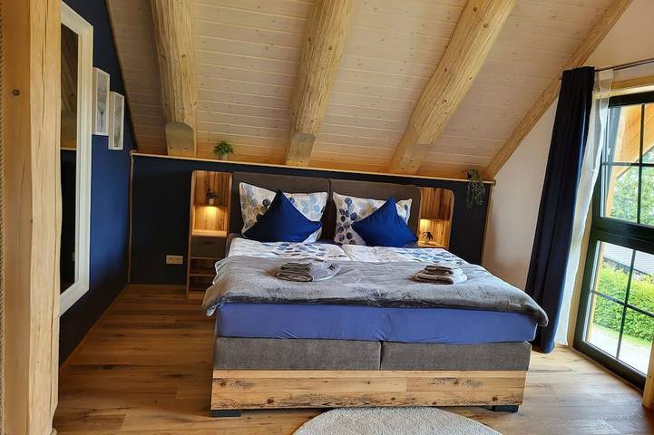 Hütte für 4 Personen, mit Terrasse und Garten sowie Pool und Sauna am Edersee - 3