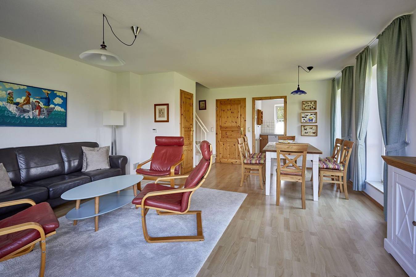 Ganze Wohnung, Großzügige Ferienwohnung für 6 Personen mit Terrasse und Garten in Ostseebad Rerik, Rerik