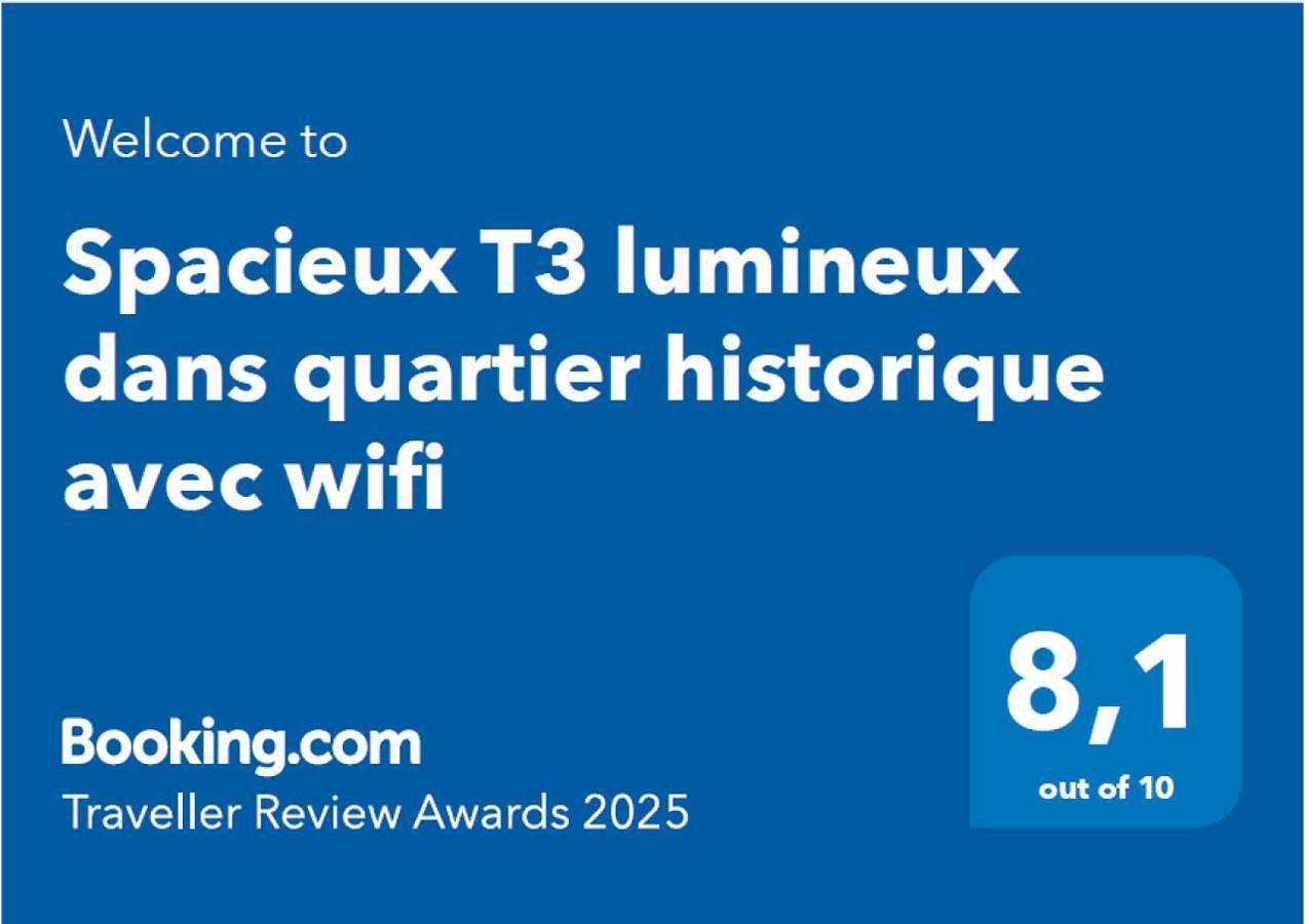 Appartement entier, Spacieux T3 lumineux dans quartier historique avec wifi in Redon, Région de Redon