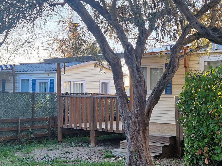 Camping maeva Escapades l'Emeraude du Verdon - Mobilheim 4 personen - Laurier - klimatisiert - 2 Schlafzimmer in Aups, Brignoles Region