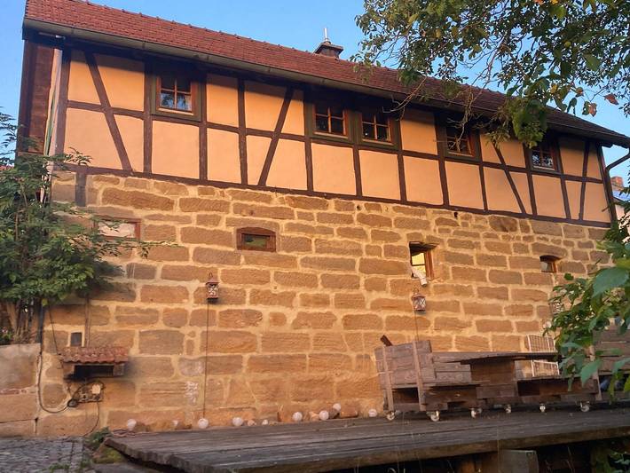 Ferienhaus für 4 Personen, mit Balkon und Balkon/Terrasse sowie Terrasse in Landkreis Haßberge - 4
