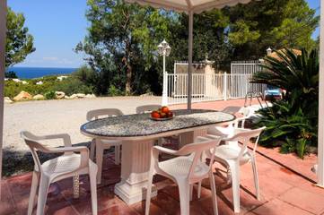 Ferienhaus in Sant Joan de Labritja, Ibiza Norden für 8 