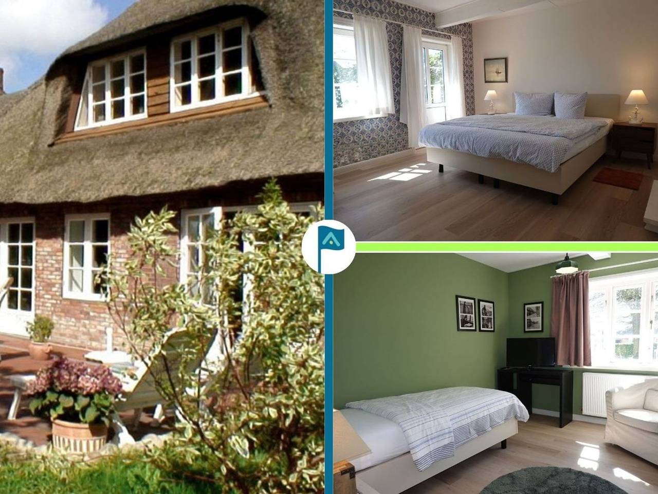 Ganze Ferienwohnung, Welkimen tüs - Ferien in einem alten, friesischen Haus im alten Ortskern Oldsums in Süderende, Föhr