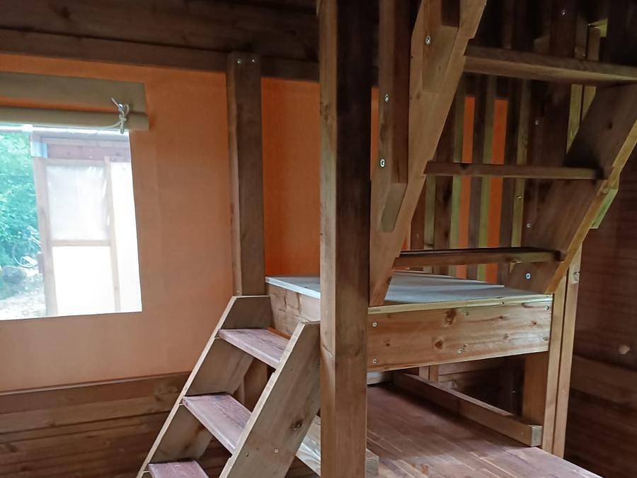 Flower Camping des Vallées - Tienda de lona y madera 3 personas - Tienda vivac 11m² 1habitación - sin sanitarios in Saint-Brieuc, Côte de Goëlo