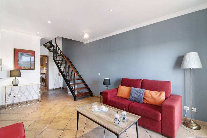 Apartamento entero, Apartamento vacacional "Duplex Tartaruga" con terraza privada y Wi-Fi in Santa Luzia (Tavira), Ria Formosa