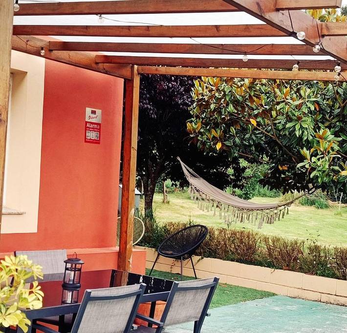 Apartamento para 4 personas, con vistas y jardín en Cedeira