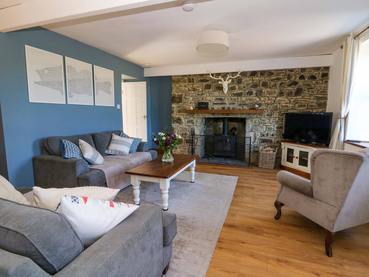 Towyn Hall in New Quay, Cardigan Bay
