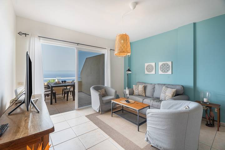 Maison de vacances « Vistamar - joliment rénovée » avec Wi-Fi in La Matanza de Acentejo, Tenerife du Nord