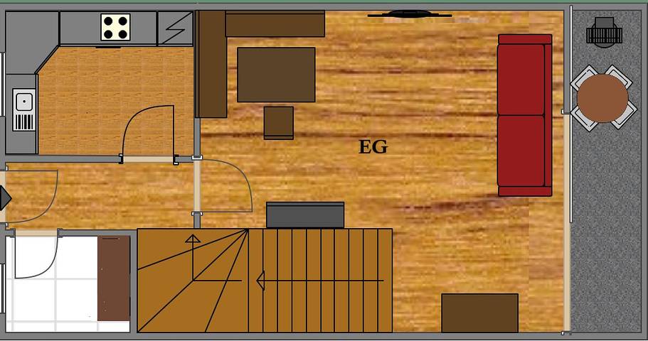 Ferienhaus für 4 Personen, mit Balkon und Garten, mit Haustier in der Zugspitzregion - 4