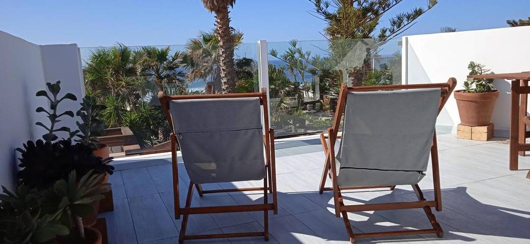 Apartamento para 4 personas, con jardín y vistas en Famara