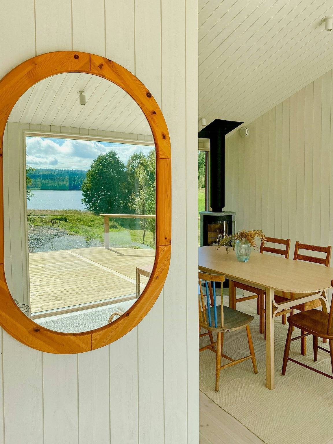 Helles Sommerhaus am Klocksjön in Ramkvilla in Jönköpings län