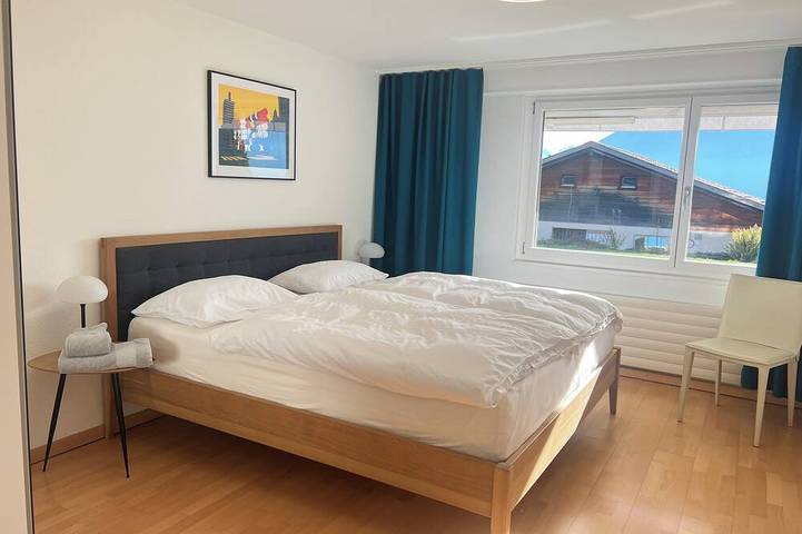 Ferienwohnung für 2 Personen, mit Garten und Balkon am Thunersee - 3