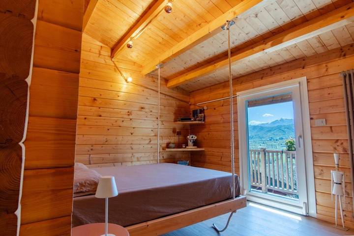 Gîte pour 2 personnes, avec piscine et vue ainsi que jardin et sauna, animaux acceptés à Peveragno - 2