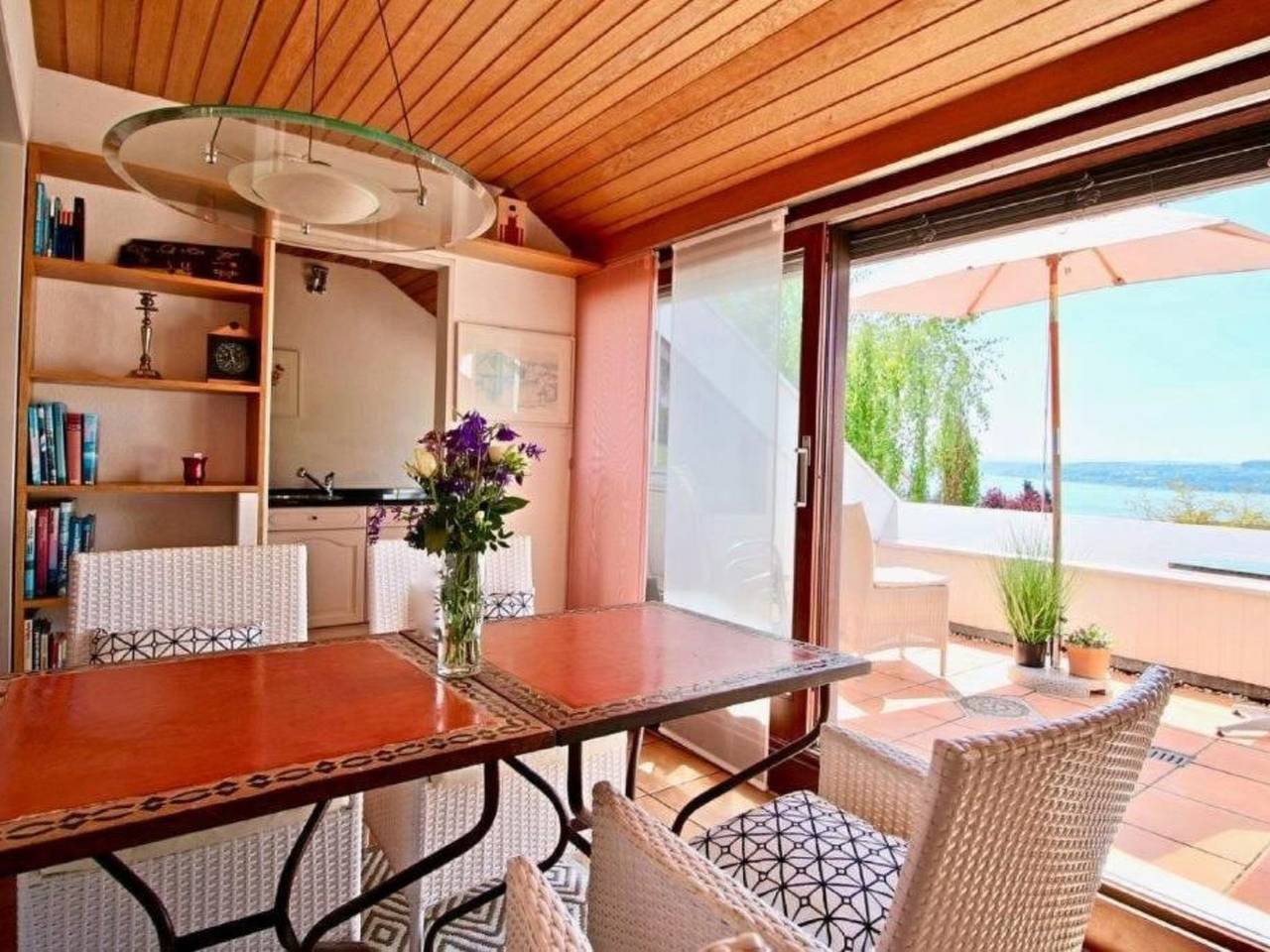 Ganze Wohnung, 3-Zimmer-Fewo mit herrlichem Seeblick in Überlingen, Region Bodensee-Oberschwaben