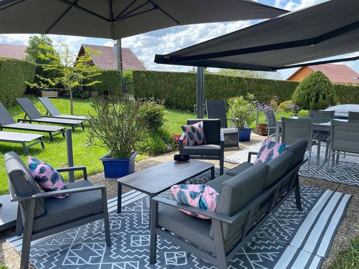 Gîte pour 4 personnes, avec Terrasse et Jardin à Plaimbois-du-Miroir