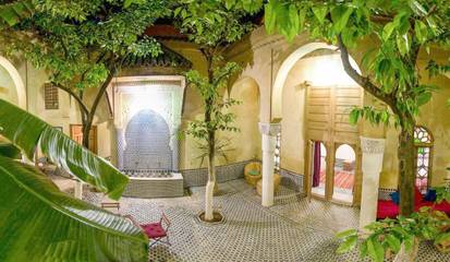 Riad pour 2 personnes, avec jardin et terrasse à Meknès