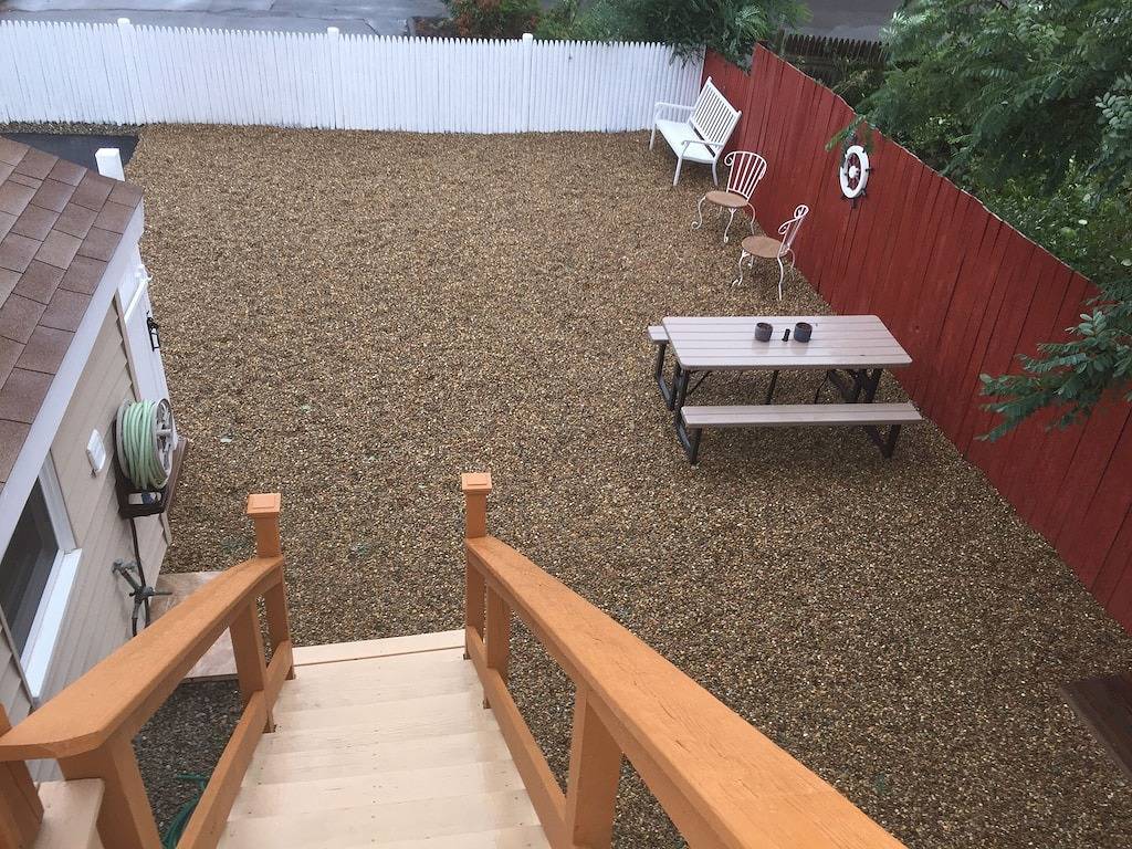 Die Fieldstone Beach Place in Marshfield, Massachusetts