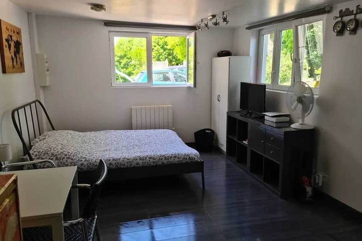 Appartement de vacances pour 2 personnes, avec jardin