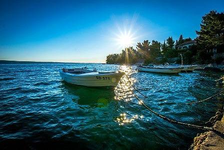 Apartamento entero, Apartamento de vacaciones para 4 personas con balcón in Starigrad Paklenica, Starigrad
