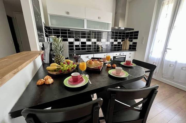 Casa de vacaciones para 8 personas, con jardín y balcón - 1