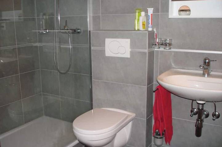 Chalet avec Bio Sauna confortable pour 8 personnes : Living avec cheminée - cuisine avec lave-vaisse in Grimentz, Anniviers