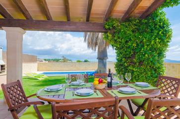 Villa in Vilafranca de Bonany, Majorca Center für 6 