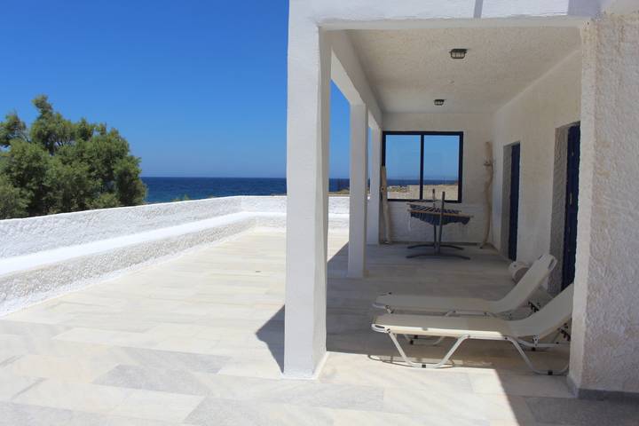Villa pour 7 personnes, avec jardin ainsi que vue sur l’océan et vue dans Naxos - 4