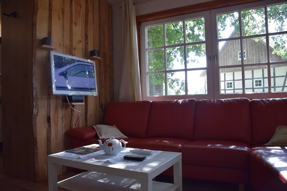 Schwedenhaus im idyllischen Wäldchen in Menslage in Menslage, Hasetal