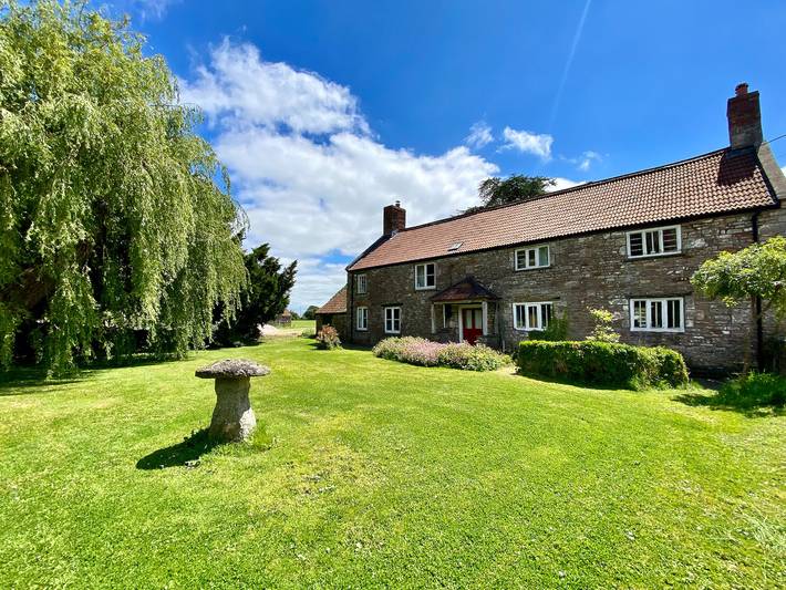 Cottage for 5 people, with garden in North Somerset