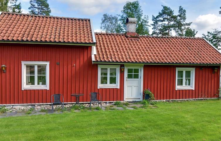 Ferienhaus für 7 Personen mit Terrasse in Marks Kommun, Västergötland