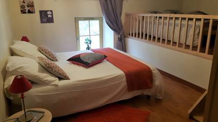 Chambre d’hôte pour 6 personnes, avec piscine et jardin, animaux acceptés en Charente-Maritime