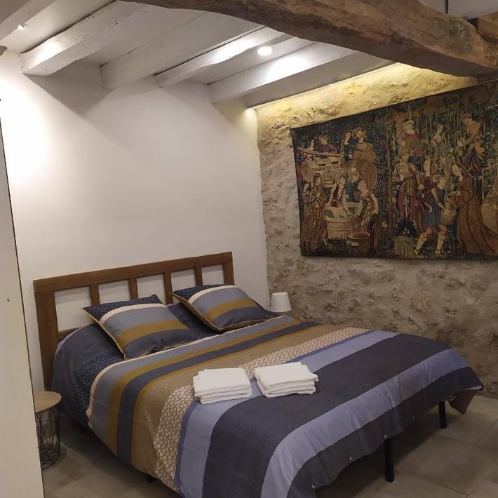 Appartement de vacances pour 2 personnes, avec jardin