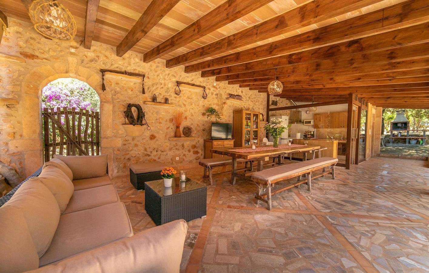 Paradies mit Meerblick: Luxus-Apartment mit Terrasse und Pool in Manacor, Mallorca Osten