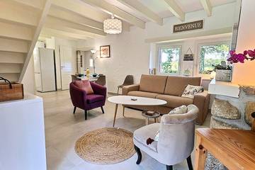 Gîte pour 4 personnes, avec jardin et terrasse à Languidic