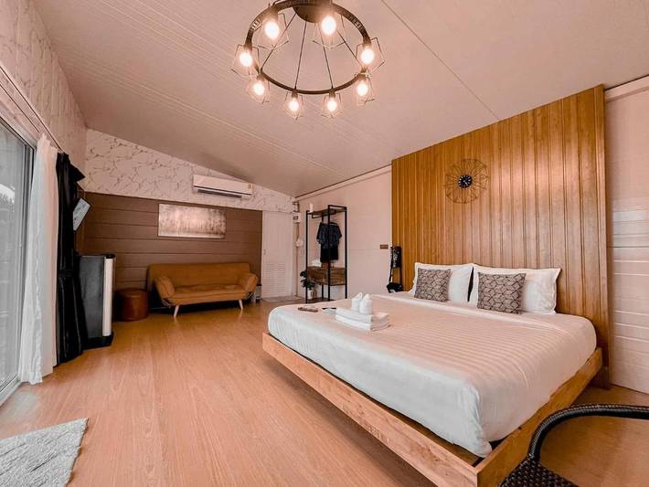 Maison d’hôte pour 2 personnes, avec vue et balcon dans Khao Kho - 4