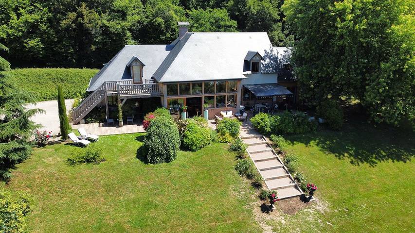 Chambre d’hôte pour 2 personnes, avec piscine ainsi que sauna et jardin dans le Calvados - 4
