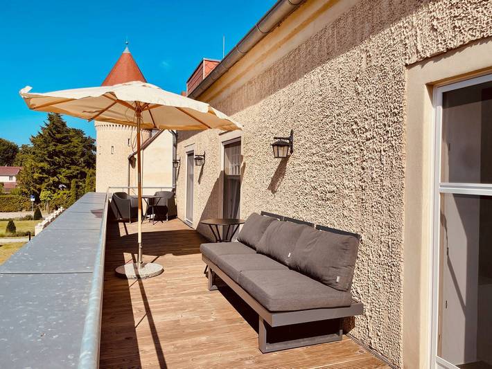 Ferienwohnung für 3 Personen, mit Balkon in Stolpe auf Usedom