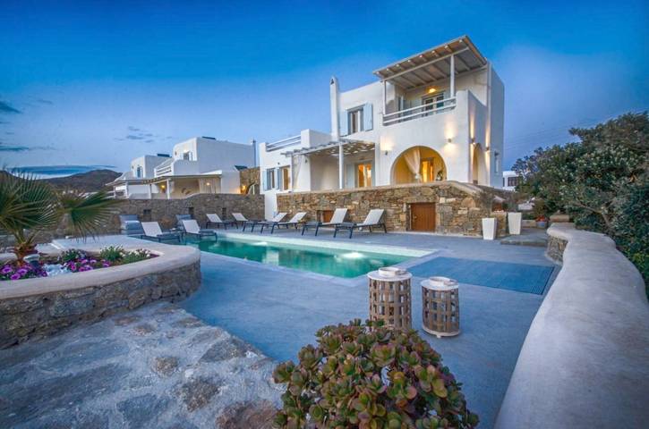 Villa für 3 Personen, mit Garten und Whirlpool sowie Pool auf Mykonos