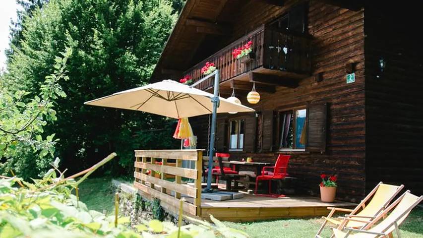 Ferienhaus für 7 Personen, mit Garten