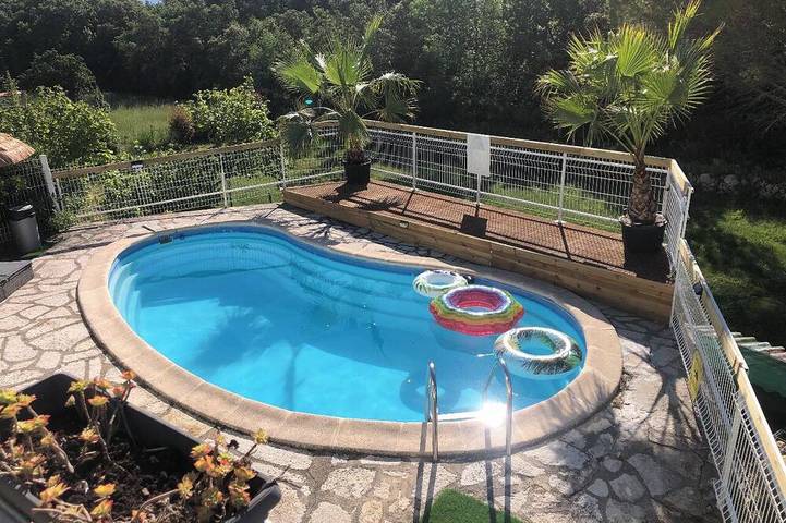 Villa pour 6 personnes, avec piscine - 1