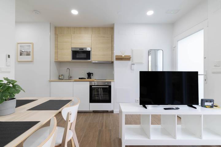 Ganze Wohnung, Apartamento Ría De San Cosme Laxeira mit Bergblick, Gemeinschaftsgarten und Klimaanlage in San Cosme de Outeiro, Outes