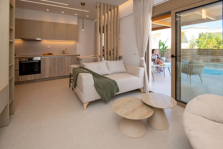 Gehele studio, Casa Doma Luxury Suites in Rethymno (City), Rethymno en omgeving