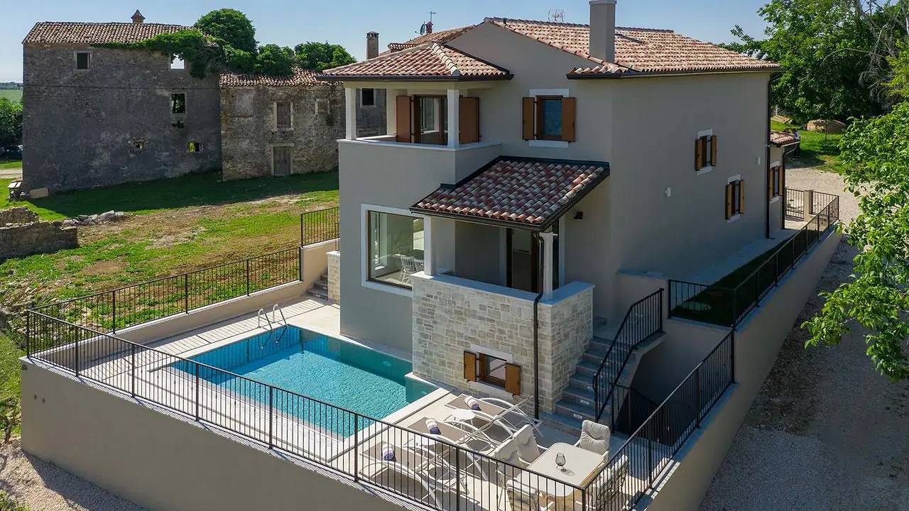 Villa für 8 Personen (120 m²) in Baredine in Buje, Središnja Istra