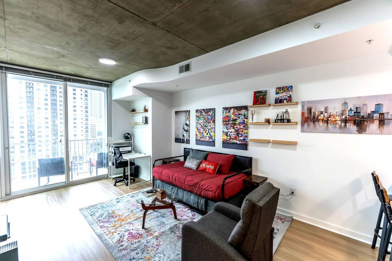 Apartamento entero, Midtown Atlanta 1Br Skyline Balcony Corner Condo by Piedmont Park | Luxe Pad in Georgia (Estados Unidos)