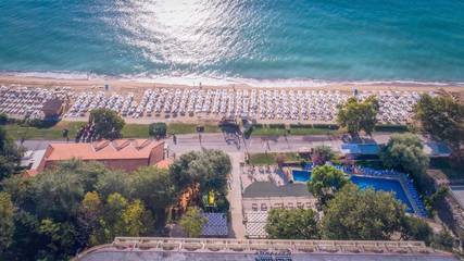 Hotel für 4 Personen, mit Garten und Pool sowie Sauna und Kinderpool, mit Haustier am Goldstrand